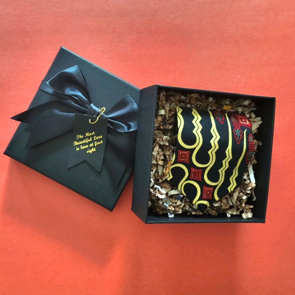 LSURE Men Tie Gift Box